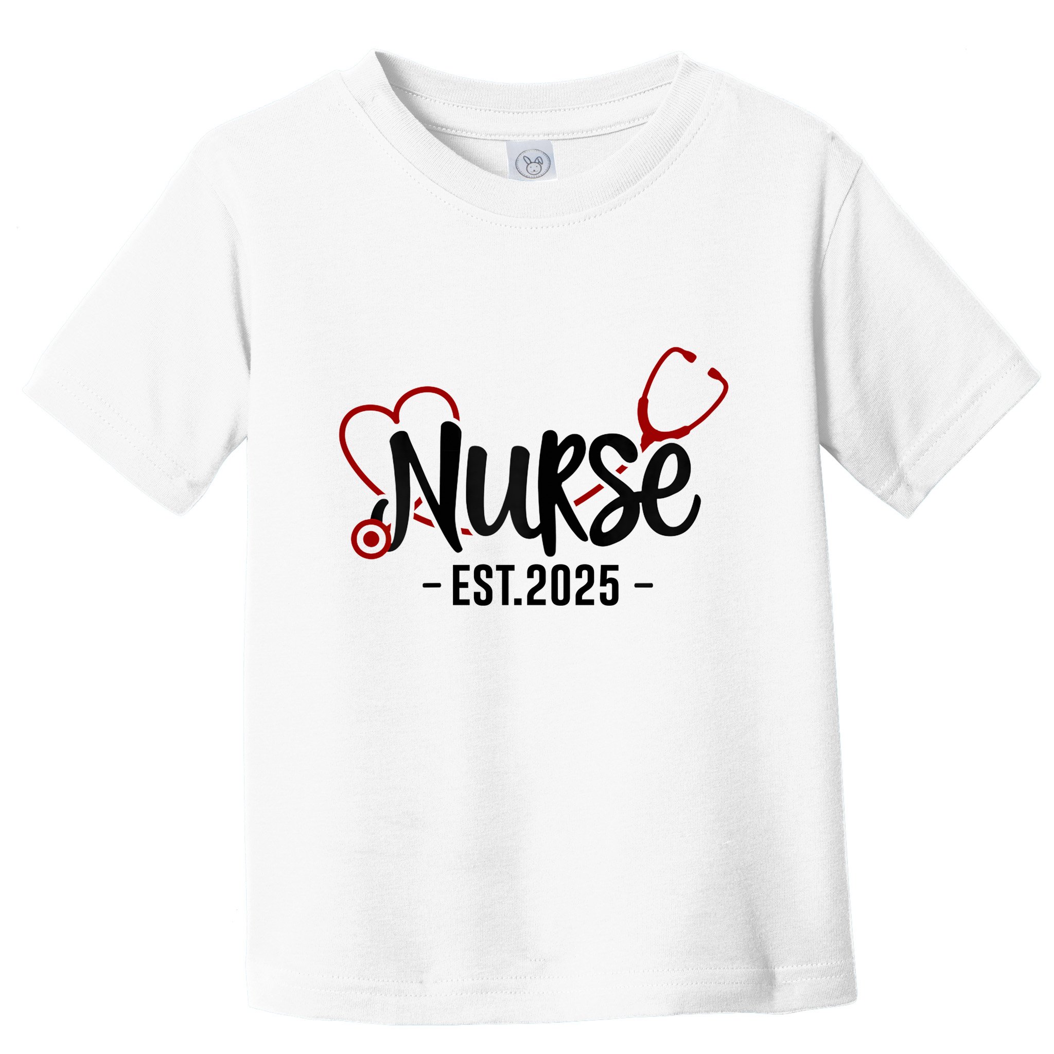 New Nurse Est 2025 Rn Nursing School Graduation Graduate Bsn Toddler T-Shirt