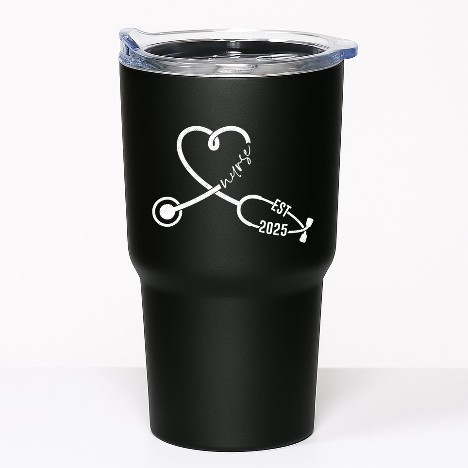 New Nurse Est 2025 Rn Nursing School Graduation Graduate Bsn Tumbler