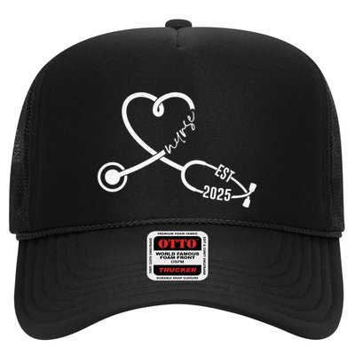 New Nurse Est 2025 Rn Nursing School Graduation Graduate Bsn Trucker Hat
