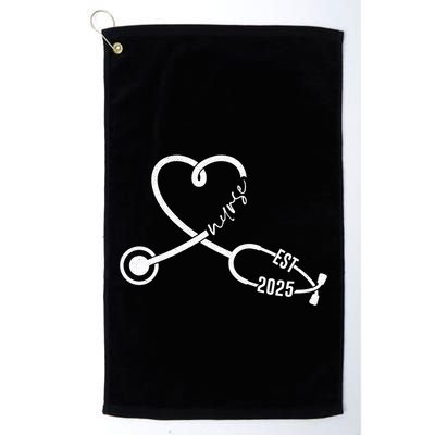 New Nurse Est 2025 Rn Nursing School Graduation Graduate Bsn Golf Towel