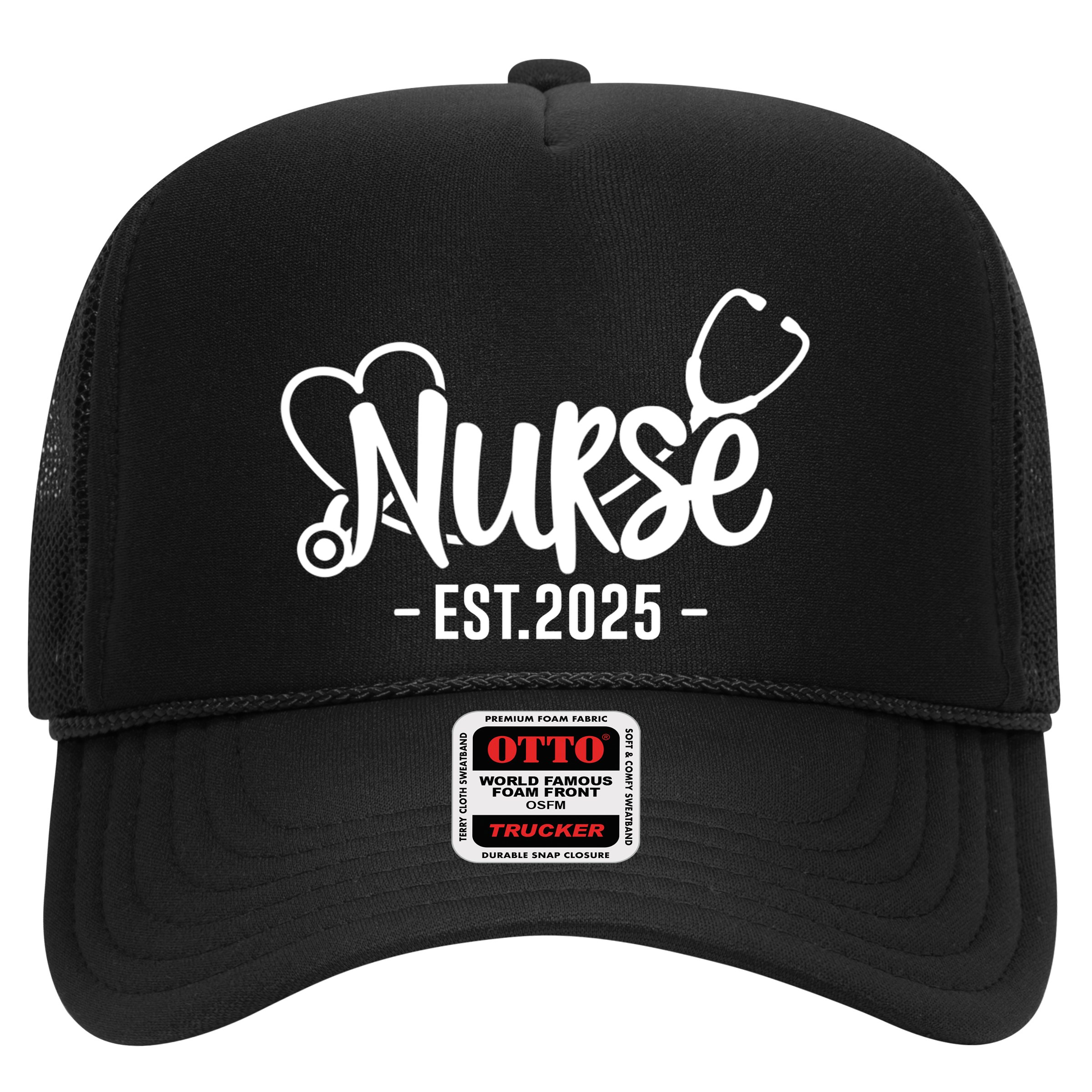 New Nurse Est 2025 Rn Nursing School Graduation Graduate Bsn Hat