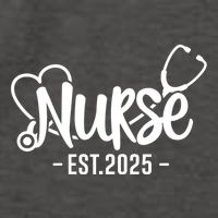 New Nurse Est 2025 Rn Nursing School Graduation Graduate Bsn Vector Backpack
