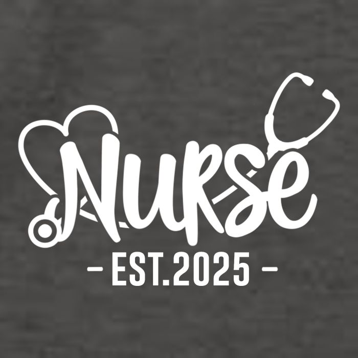 New Nurse Est 2025 Rn Nursing School Graduation Graduate Bsn Vector Backpack