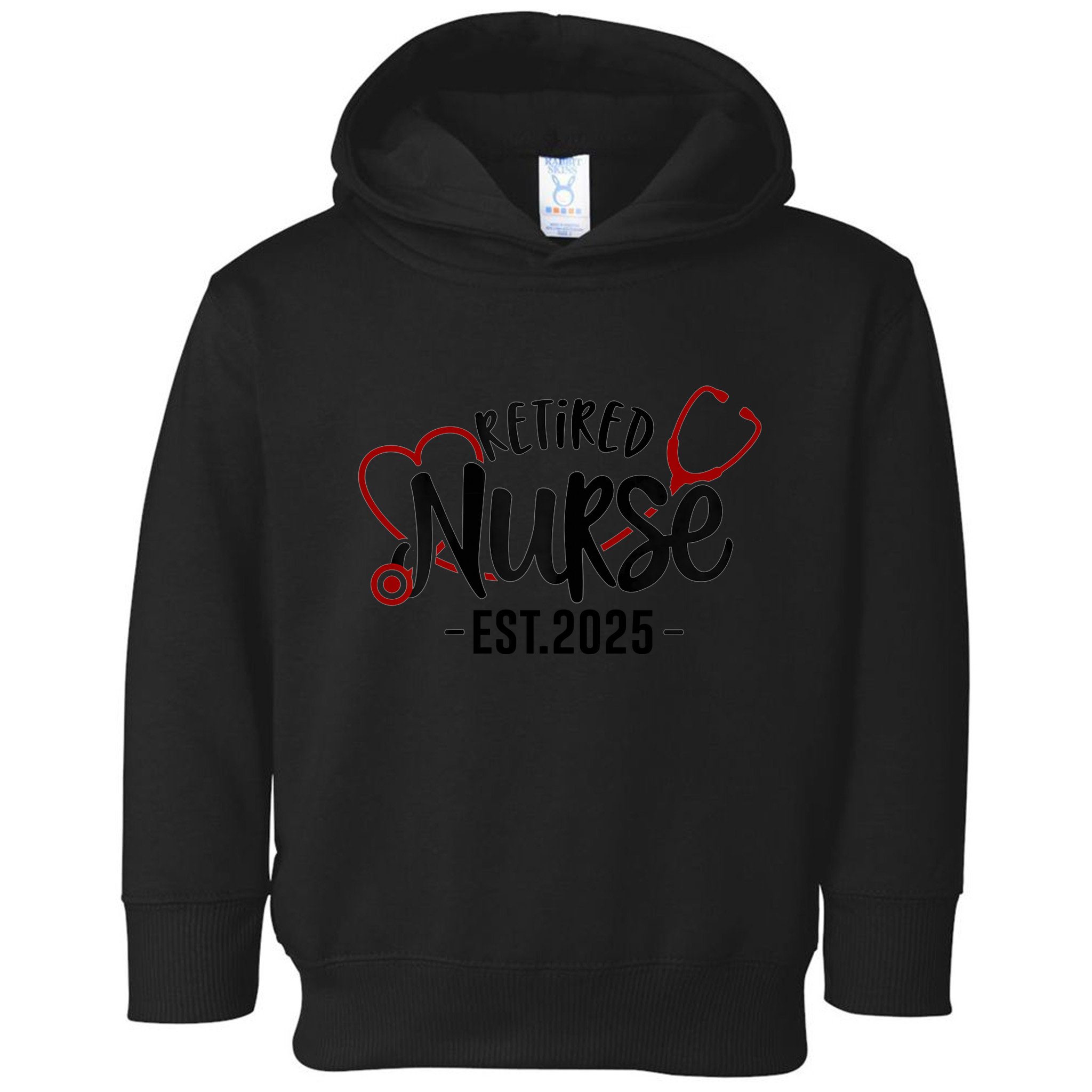 New Nurse Est 2025 Rn Nursing School Graduation Graduate Bsn Toddler Hoodie