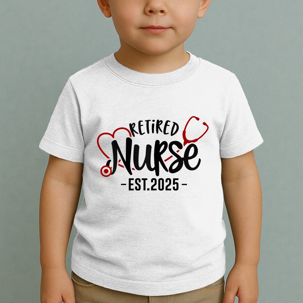 New Nurse Est 2025 Rn Nursing School Graduation Graduate Bsn Toddler T-Shirt