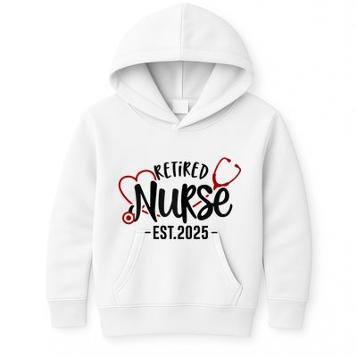 New Nurse Est 2025 Rn Nursing School Graduation Graduate Bsn Kids Hoodie