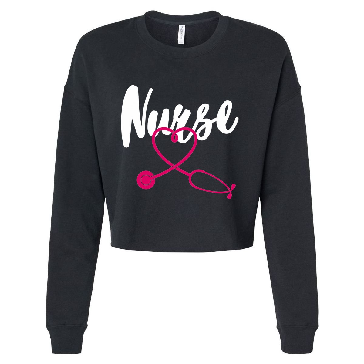 New Nurse Est 2025 Rn Nursing School Graduation Graduate Bsn Cropped Pullover Crew