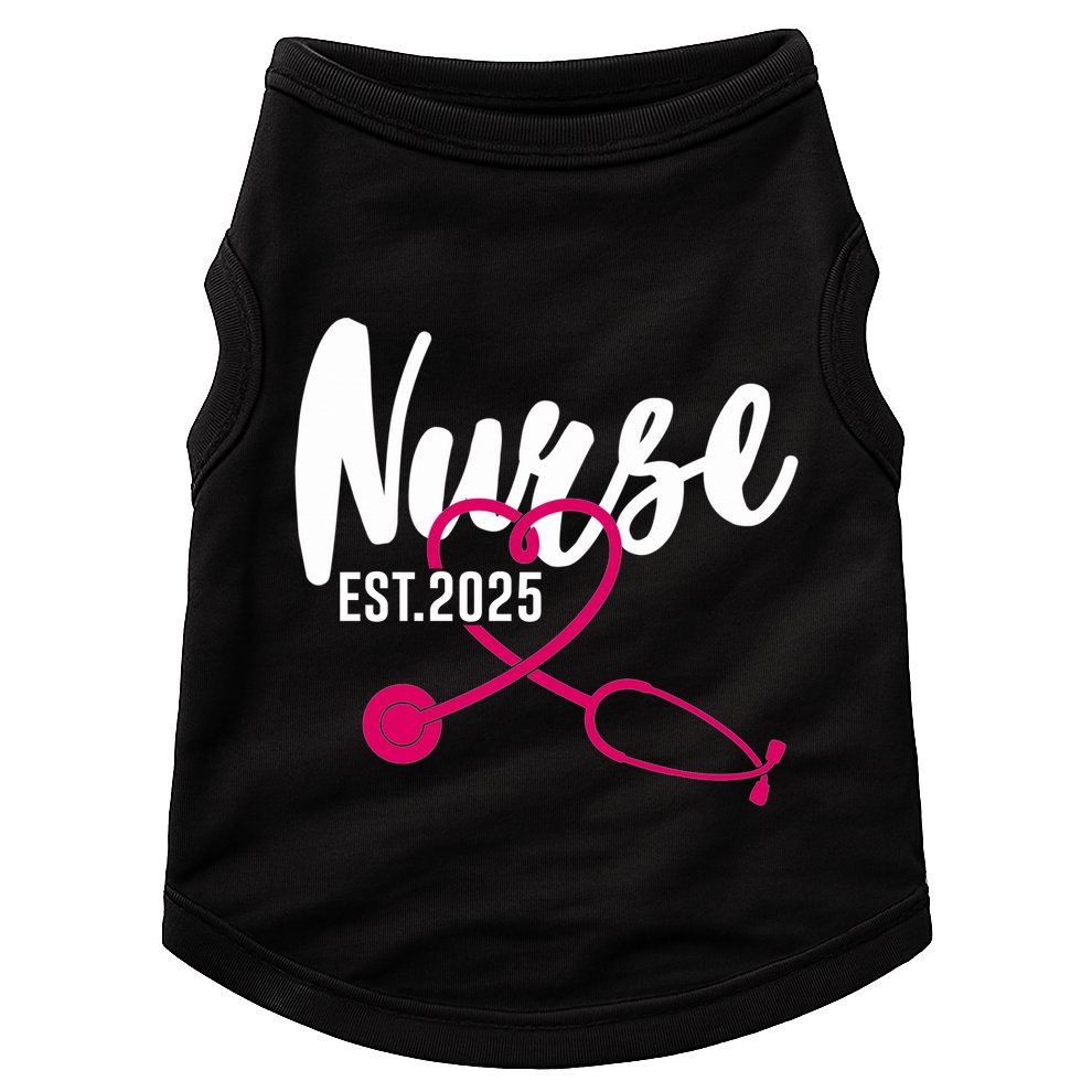 New Nurse Est 2025 Rn Nursing School Graduation Graduate Bsn Doggie Tank