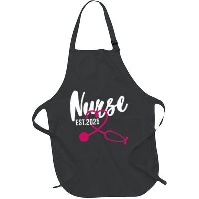 New Nurse Est 2025 Rn Nursing School Graduation Graduate Bsn Apron