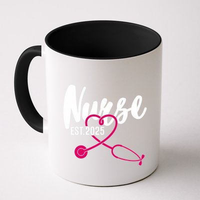 New Nurse Est 2025 Rn Nursing School Graduation Graduate Bsn Mug