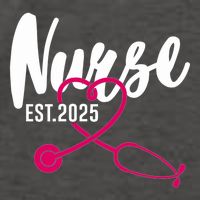 New Nurse Est 2025 Rn Nursing School Graduation Graduate Bsn Vector Backpack