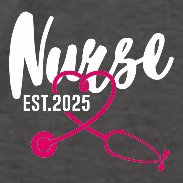 New Nurse Est 2025 Rn Nursing School Graduation Graduate Bsn Vector Backpack