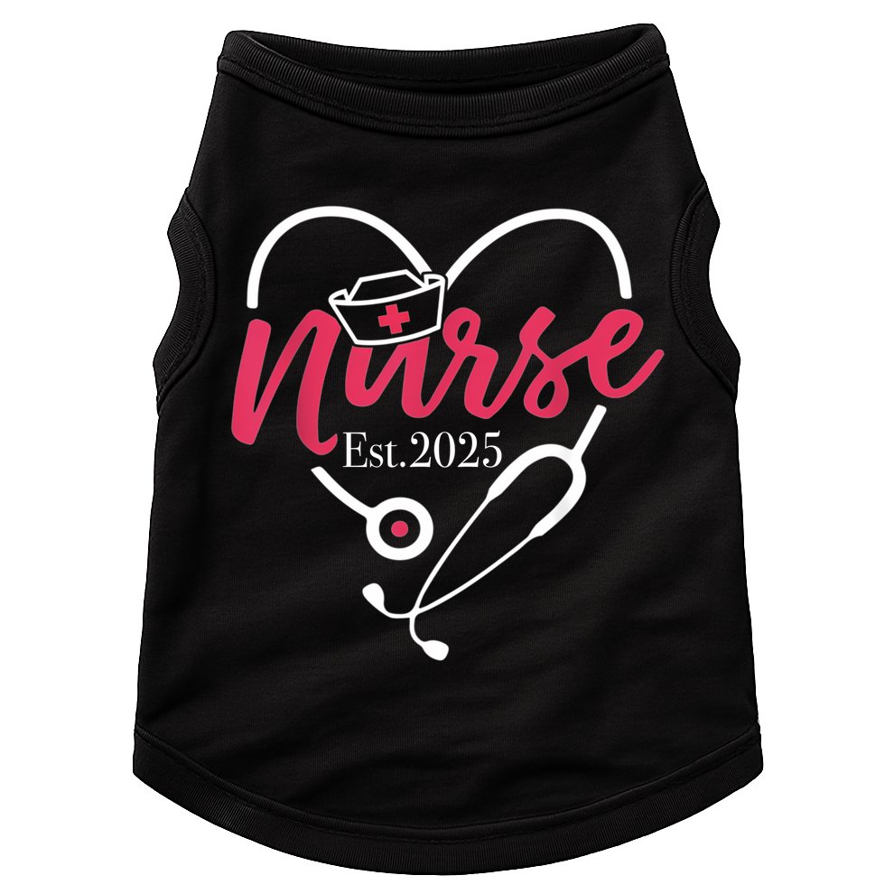 New Nurse Est 2025 Doggie Tank