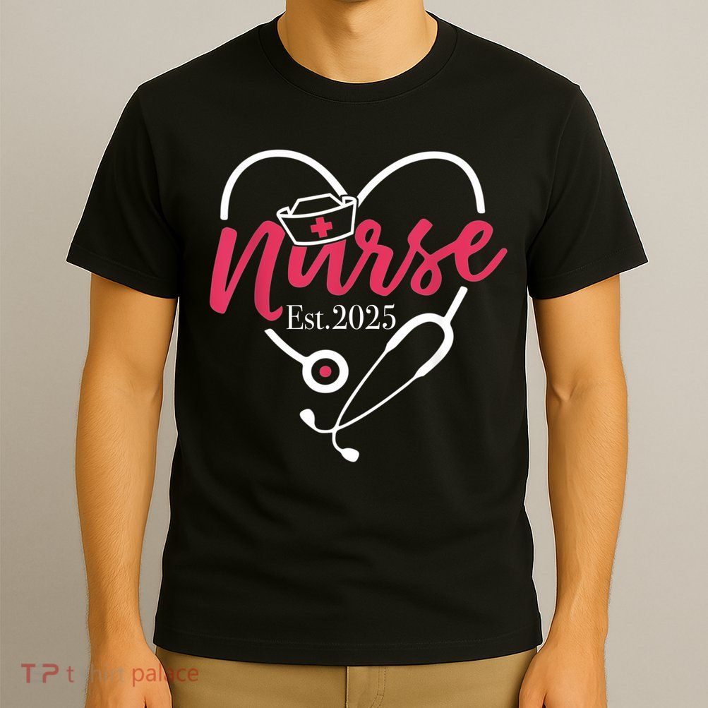 New Nurse Est 2025 T-Shirt