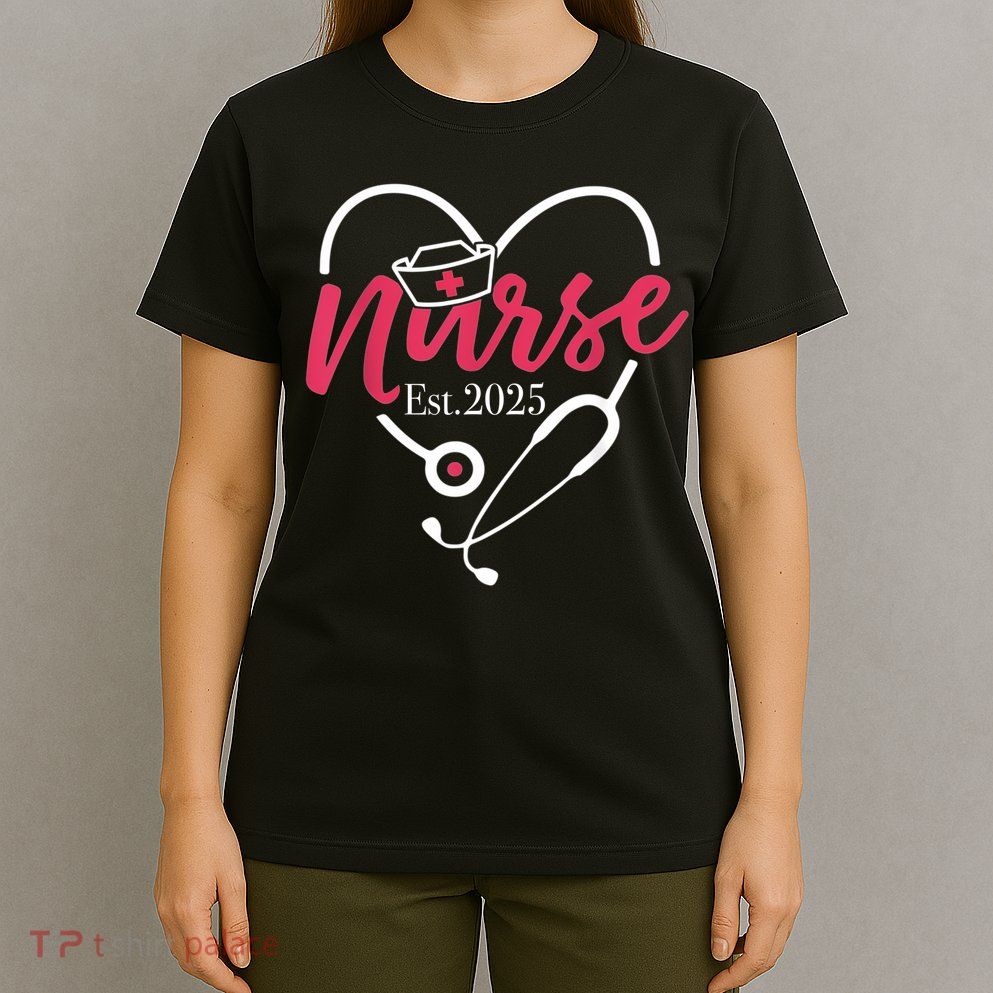 New Nurse Est 2025 T-Shirt