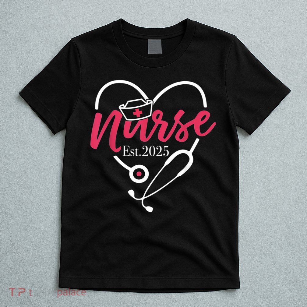 New Nurse Est 2025 T-Shirt