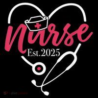 New Nurse Est 2025 Tall T-Shirt