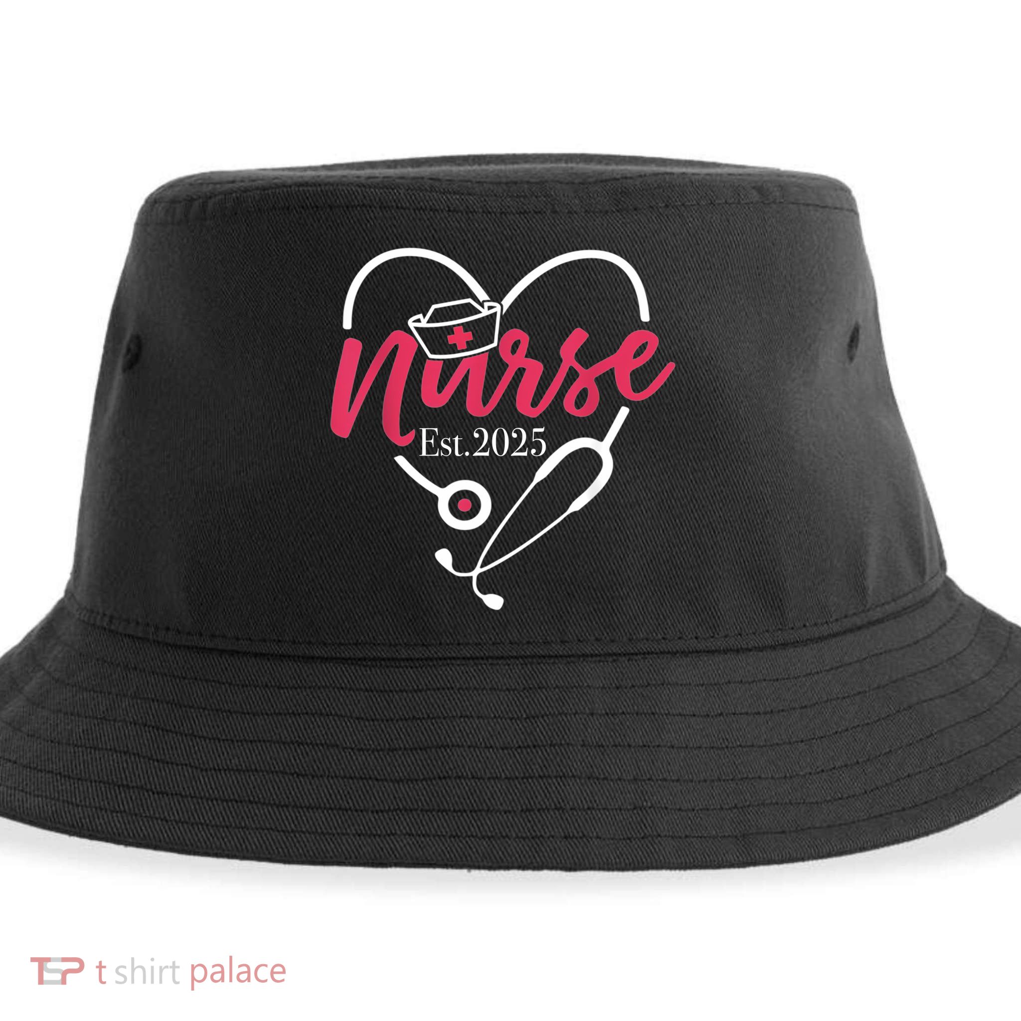 New Nurse Est 2025 Sustainable Bucket Hat
