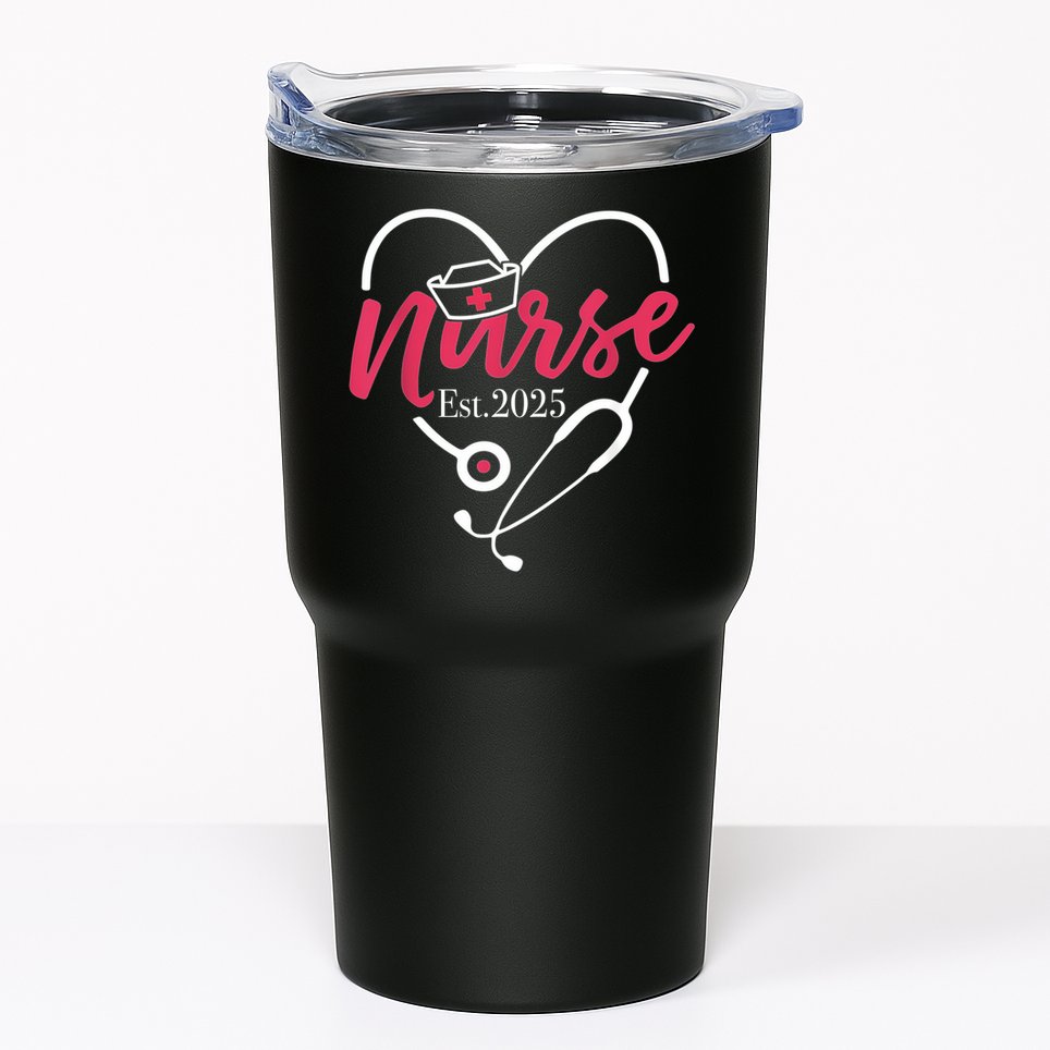 New Nurse Est 2025 Tumbler