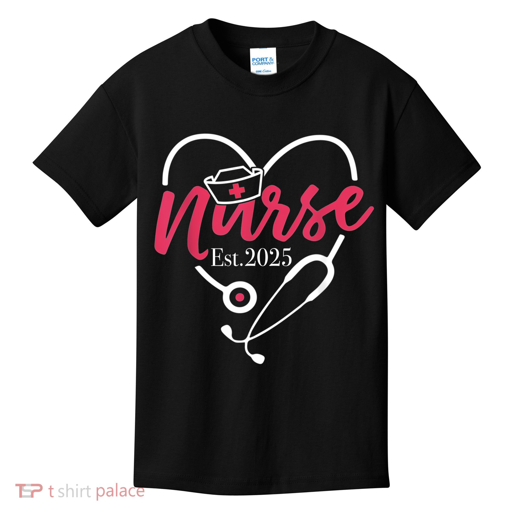 New Nurse Est 2025 Kids T-Shirt
