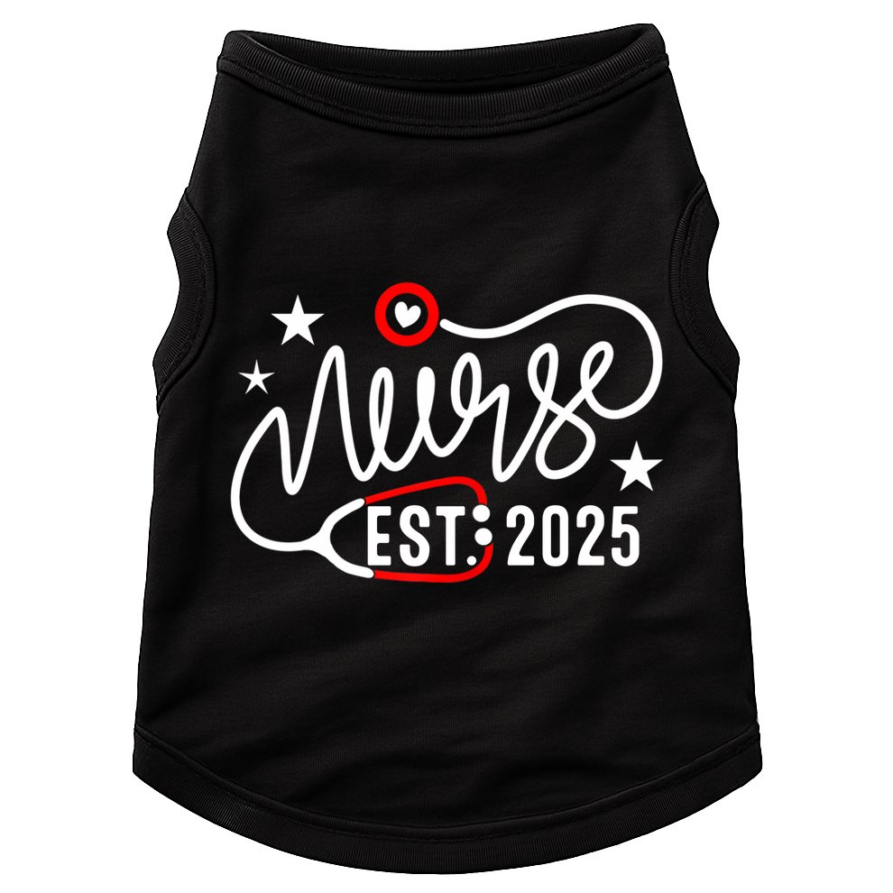 New Nurse Est 2025 Doggie Tank