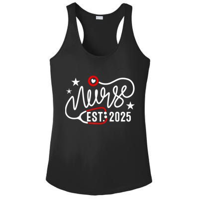 New Nurse Est 2025 Ladies PosiCharge Competitor Racerback Tank