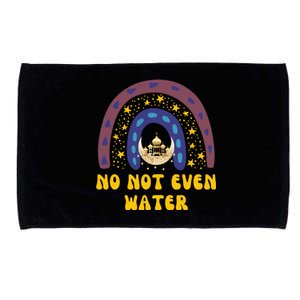 No Not Even Water Ramadan Kareem Rainbow Fasting Muslim Gift Microfiber Hand Towel