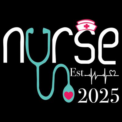 New Nurse Est 2025 RN Nursing School Graduation Graduate BSN T-Shirt