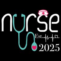 New Nurse Est 2025 RN Nursing School Graduation Graduate BSN Womens Tank Top