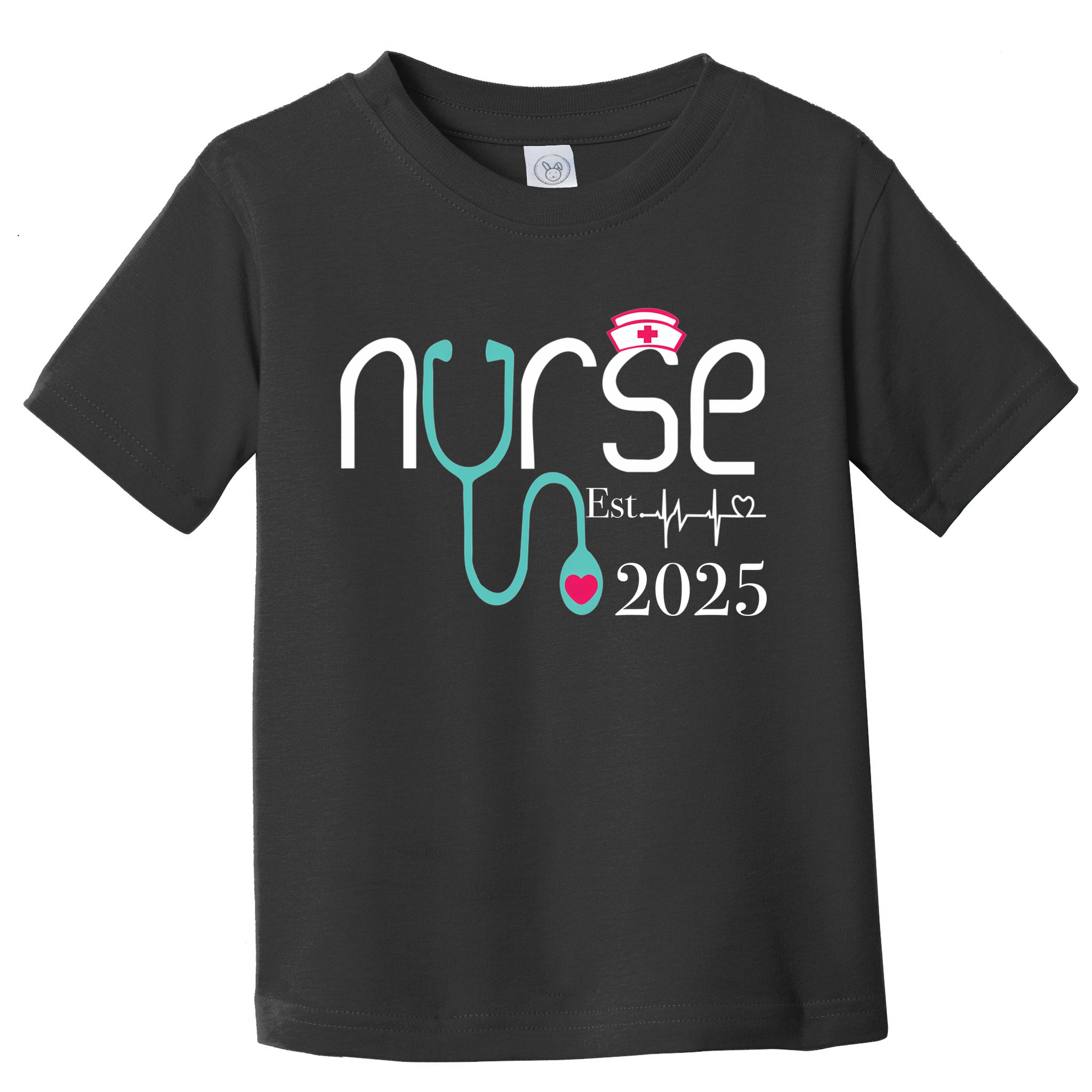 New Nurse Est 2025 RN Nursing School Graduation Graduate BSN Toddler T-Shirt