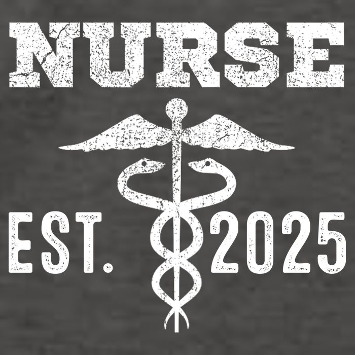 New Nurse Est 2025 RN Nursing School Graduation Graduate BSN Vector Backpack