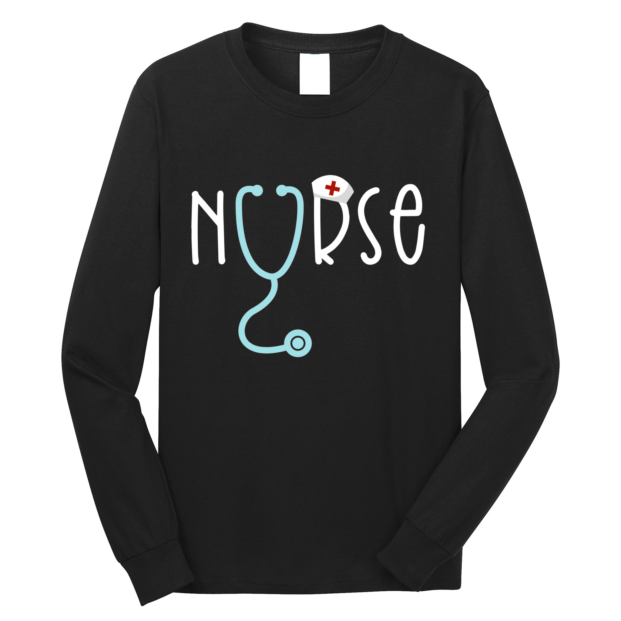 New Nurse Est 2025 Rn Nursing School Graduation Graduate Bsn Long Sleeve Shirt