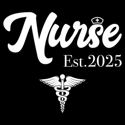 New Nurse Est 2025 RN Nursing School Graduation Graduate BSN T-Shirt