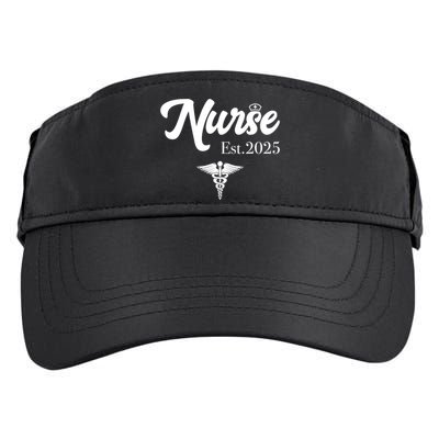 New Nurse Est 2025 RN Nursing School Graduation Graduate BSN Adult Drive Performance Visor