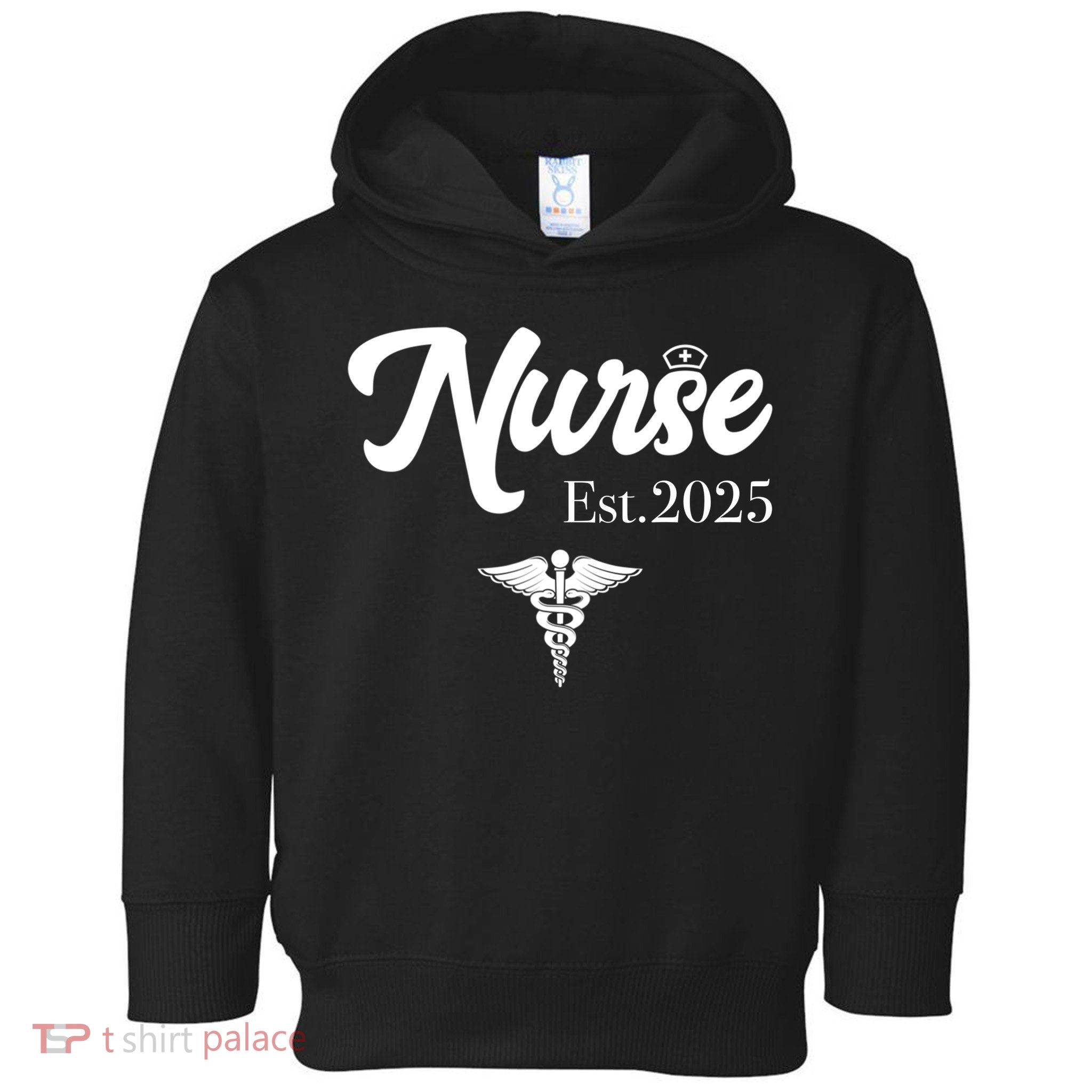 New Nurse Est 2025 RN Nursing School Graduation Graduate BSN Toddler Hoodie