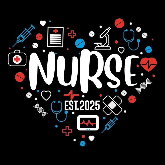 New Nurse Est 2025 Rn Nursing School Graduation Graduate Bsn Womens Tank Top