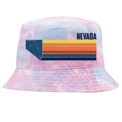 Retro Vintage Nevada Tie-Dyed Bucket Hat