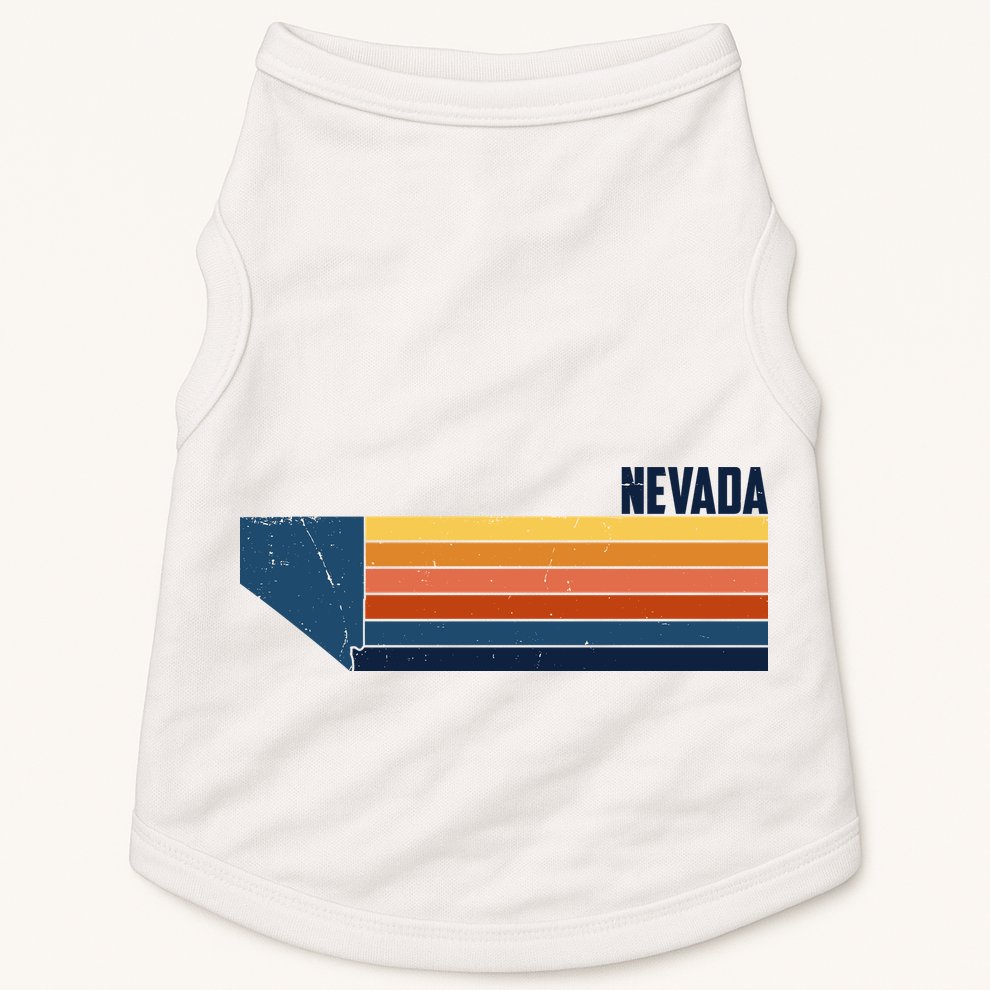 Retro Vintage Nevada Doggie Tank