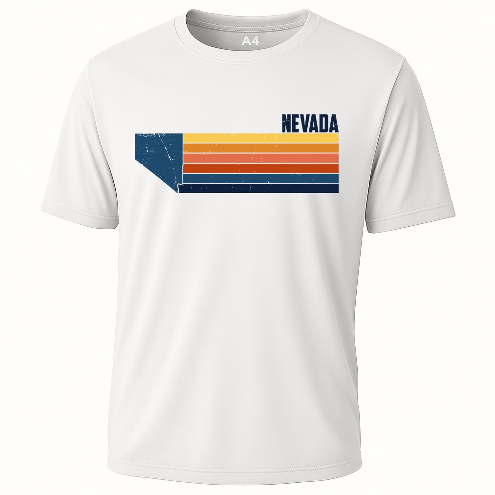 Retro Vintage Nevada Cooling Performance Crew T-Shirt
