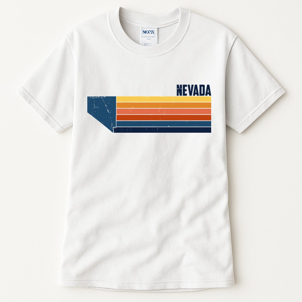 Retro Vintage Nevada Tall T-Shirt