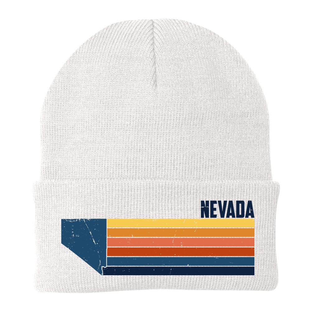 Retro Vintage Nevada Beanie