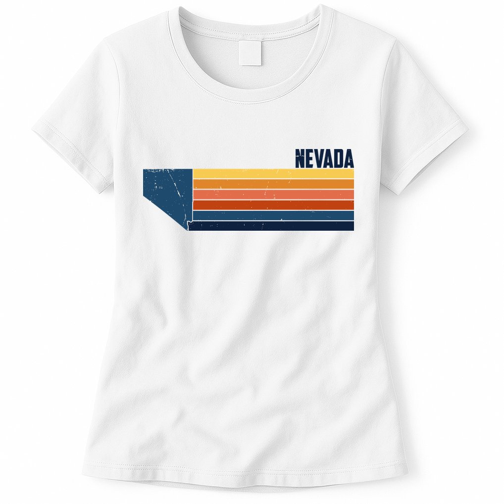 Retro Vintage Nevada Womens T-Shirt