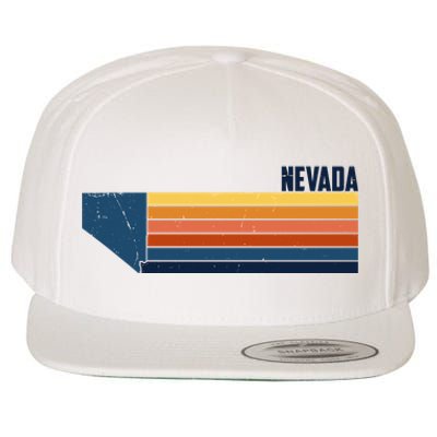 Retro Vintage Nevada Wool Snapback Cap