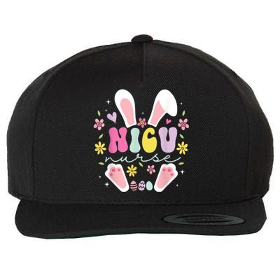 Nicu Nurse Easter Bunny Nicu Nursing Easter Day Wool Snapback Cap