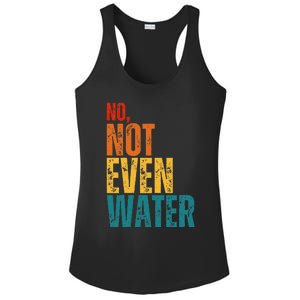 No Not Even Water Ramadan Kareem Mubarak Ladies PosiCharge Competitor Racerback Tank