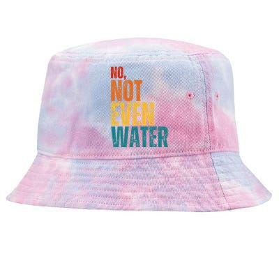 No Not Even Water Ramadan Kareem Mubarak Tie-Dyed Bucket Hat