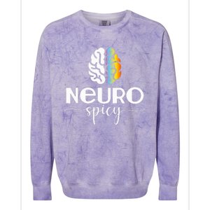 Neurospicy Colorblast Crewneck Sweatshirt