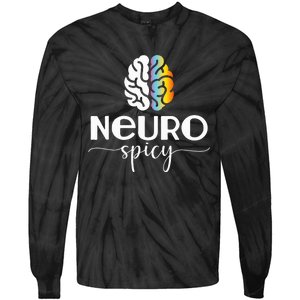 Neurospicy Tie-Dye Long Sleeve Shirt