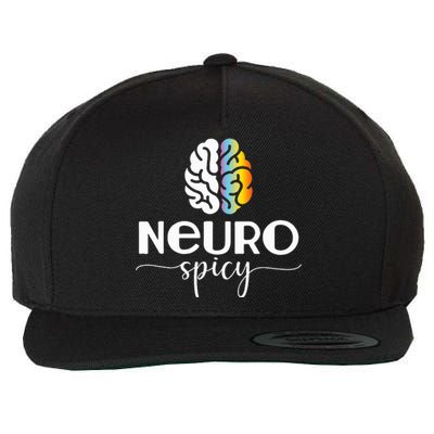 Neurospicy Wool Snapback Cap