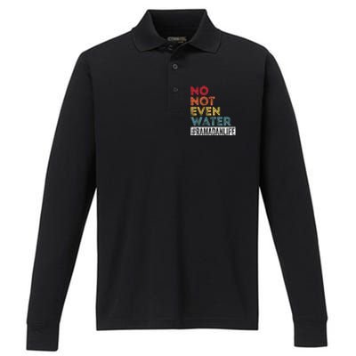 No Not Even Water Ramadan Life Ramadan Kareem 2022 Gift Performance Long Sleeve Polo